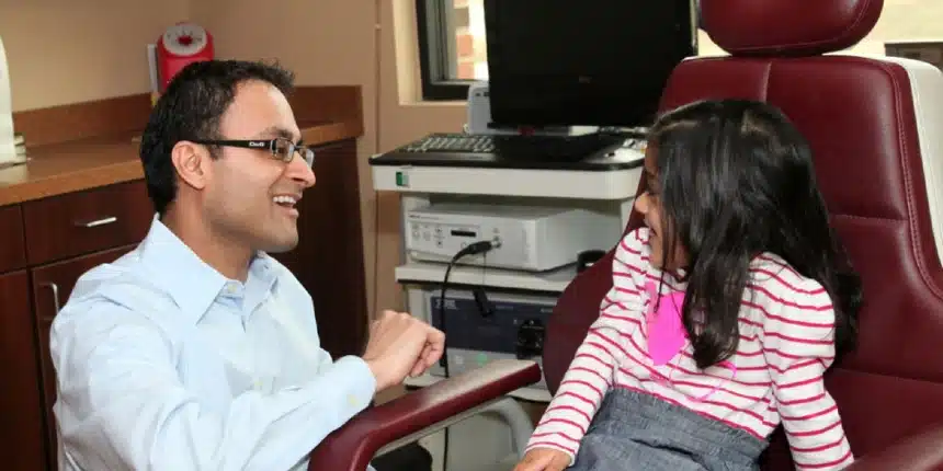 ENT Pediatrician consulting a child - ENT for Children